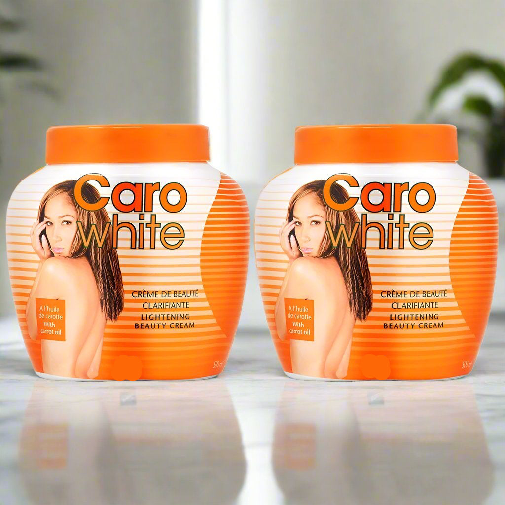Caro White Cream Jar 16.9oz (pack of 2)