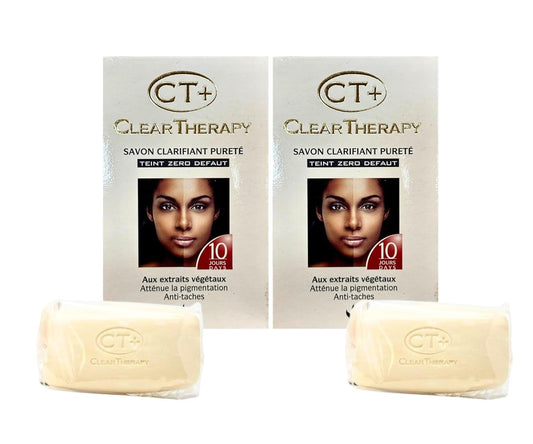 CT+ Soap Clear Therapy Lightening Purifying (Pack of 2) - Beauty&Sante