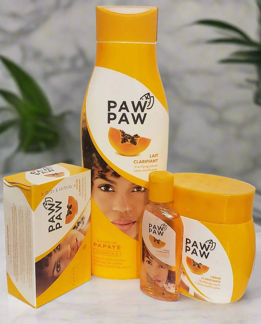 Paw Paw Set Lotion, Jar Cream, Oil and soap - Beauty&Sante