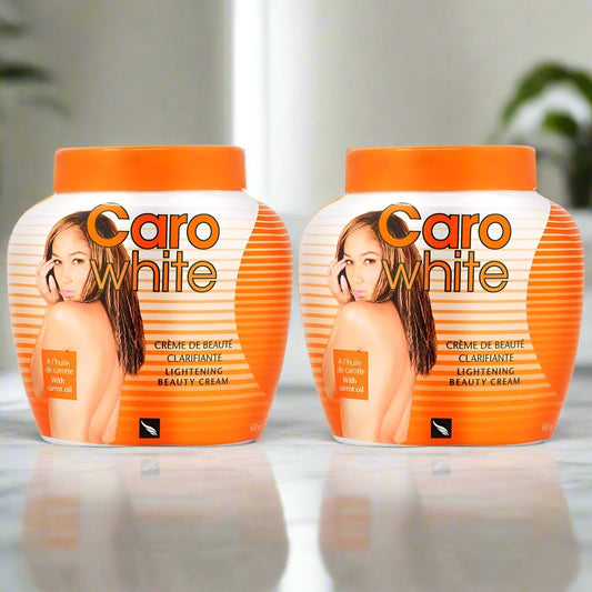 Caro White Cream Jar 16.9oz (pack of 2) 